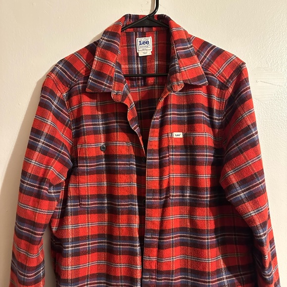 MEN'S RELAXED FIT WORKWEAR PLAID OVERSHIRT - Picture 1 of 5